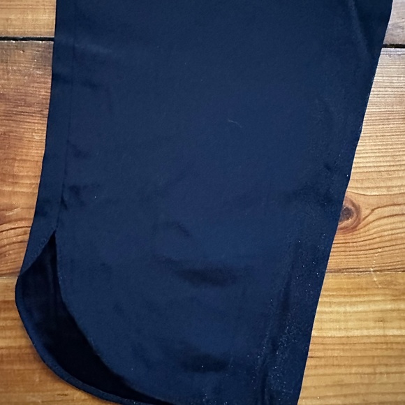 Ramy Brook Stretch Silk Allyn Paperbag Waist, Cropped Pants - Picture 4 of 12